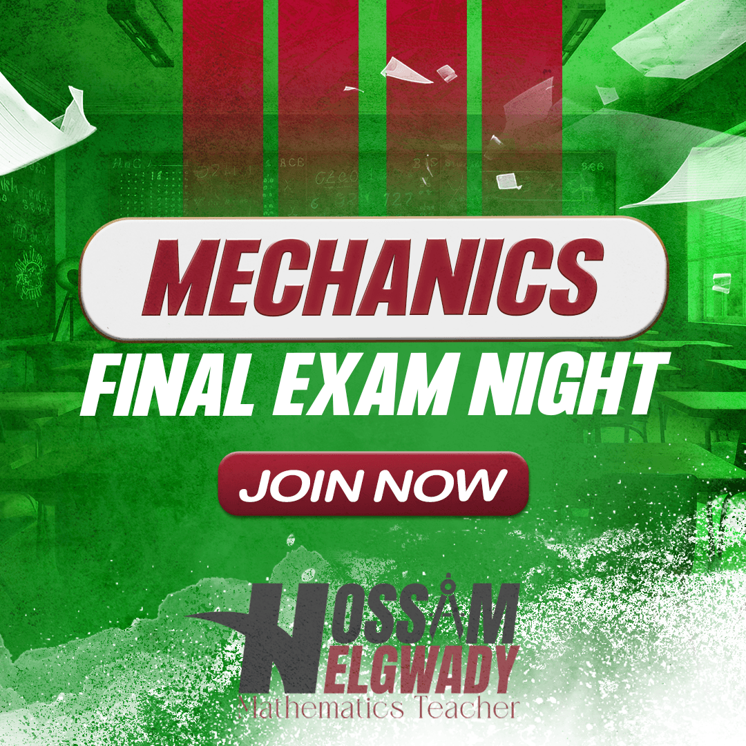 Mechanics Final Exam  Night