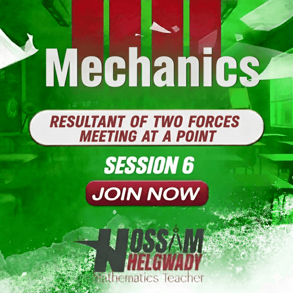 Resultant of two forces Meeting at a Point