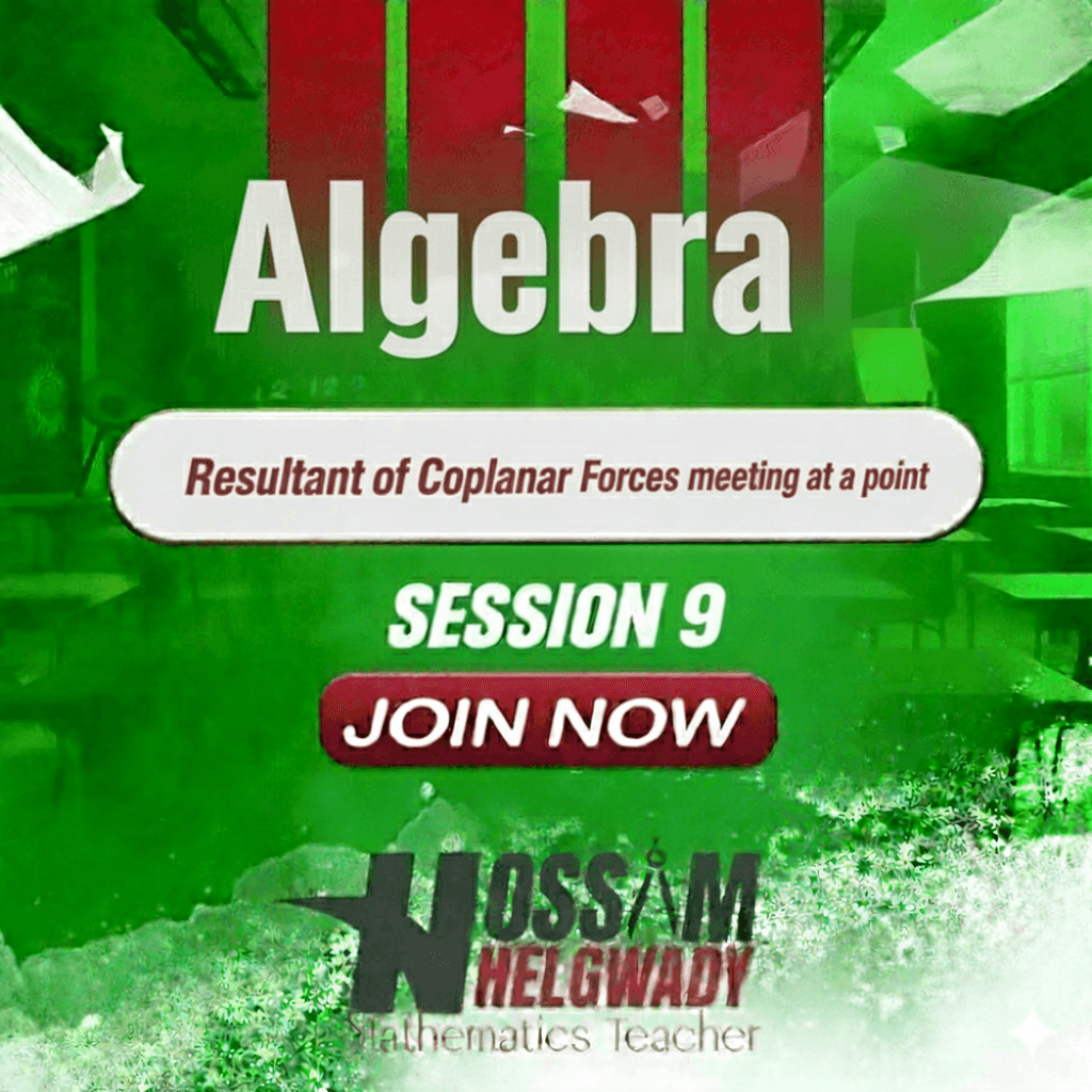 Resultant of Coplanar Forces meeting at a point