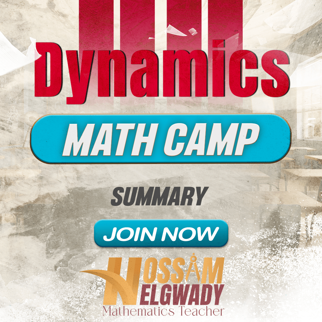 Dynamics Math Camp Summary