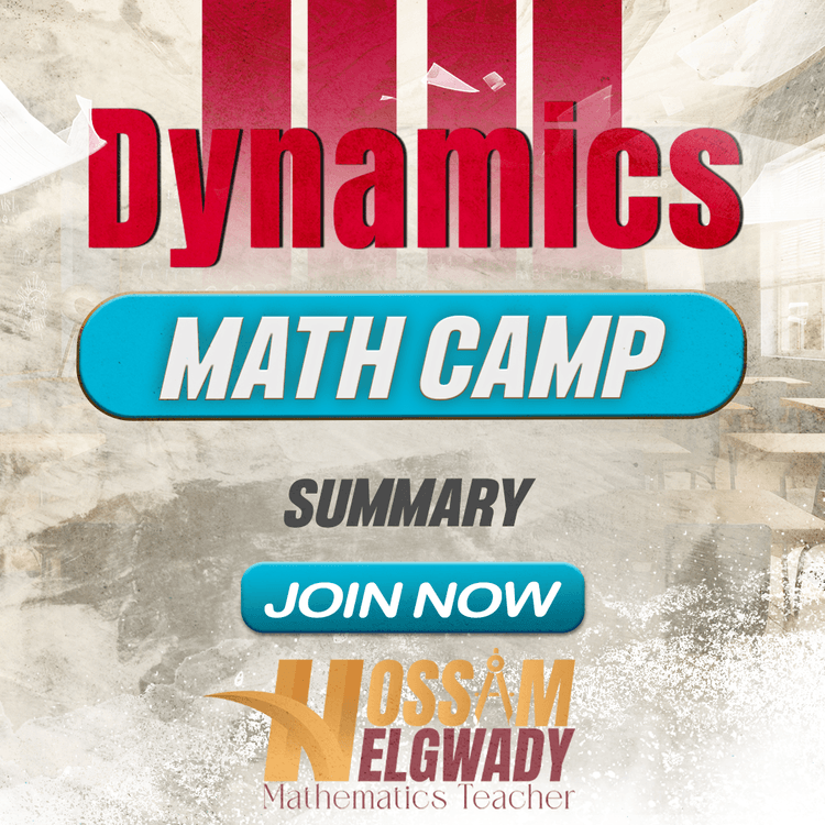 Dynamics Math Camp Summary
