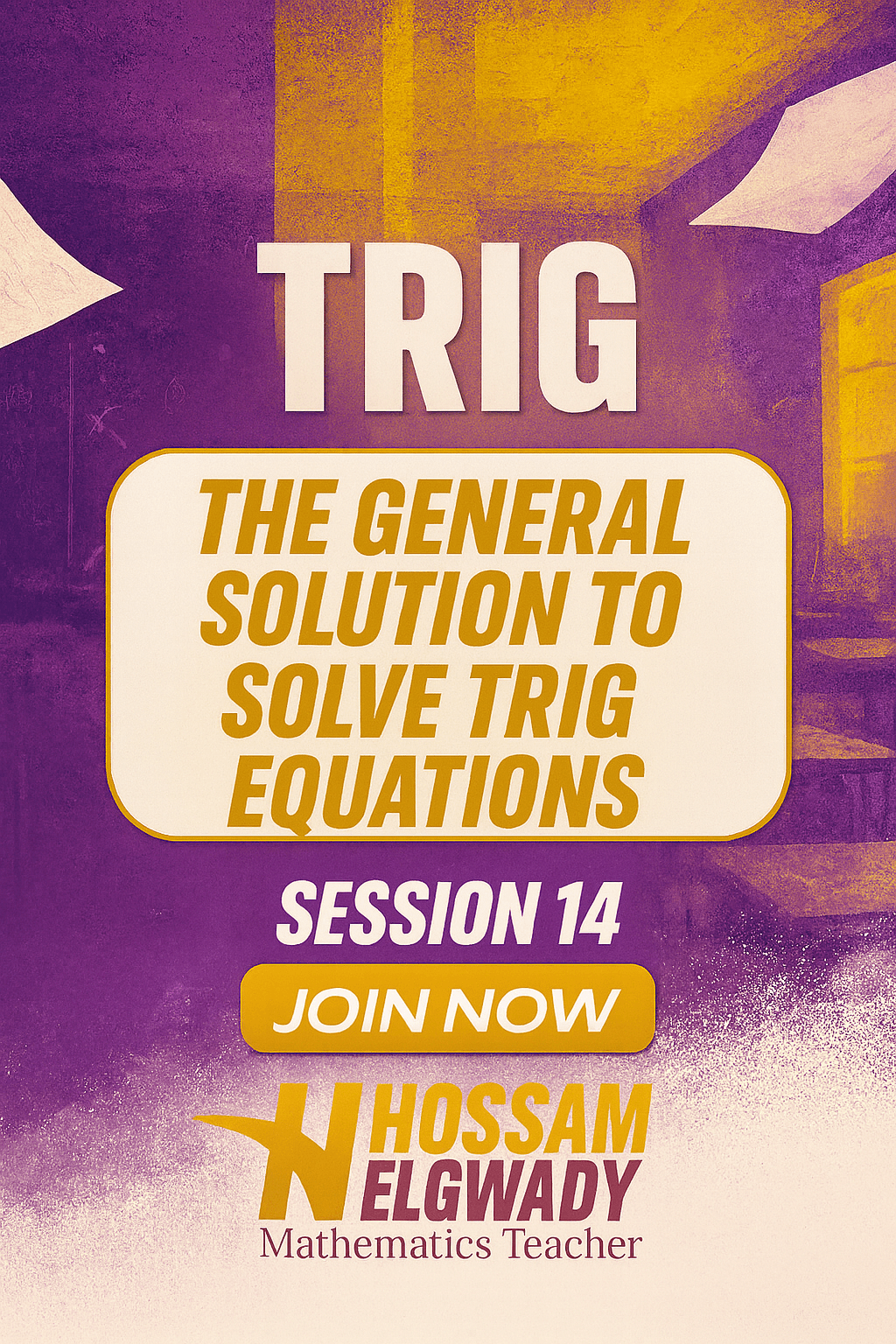 The general solution to solve trig equations
