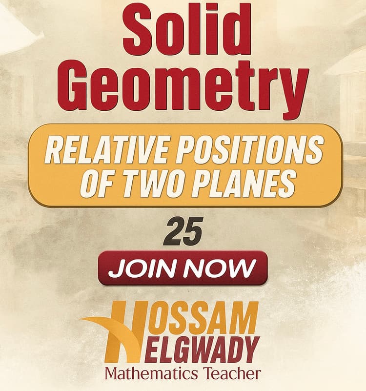 Relative positions of two planes