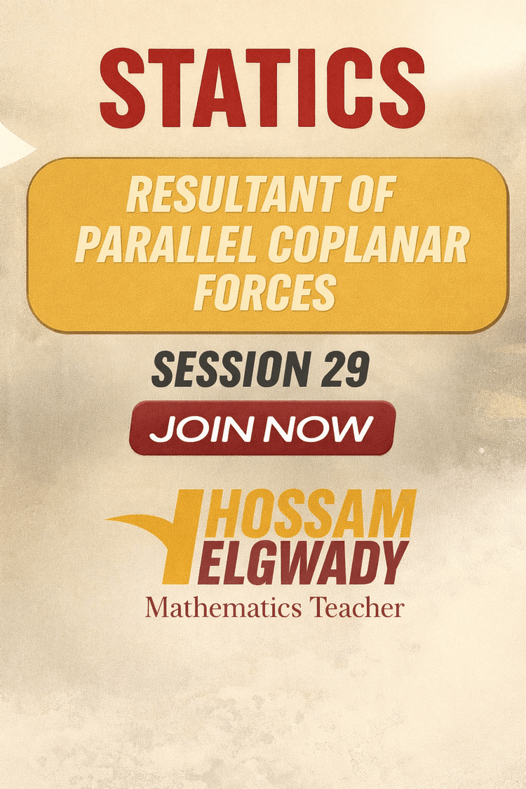 Resultant of Parallel Coplanar Forces