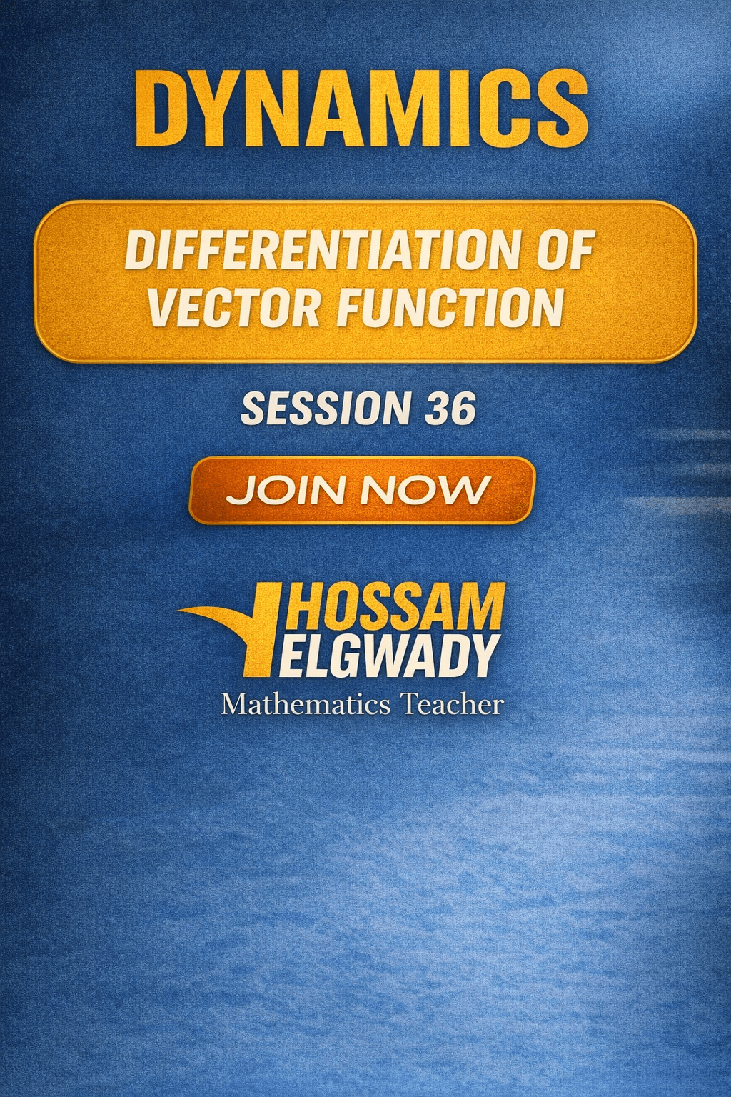 Differentiation of vector function