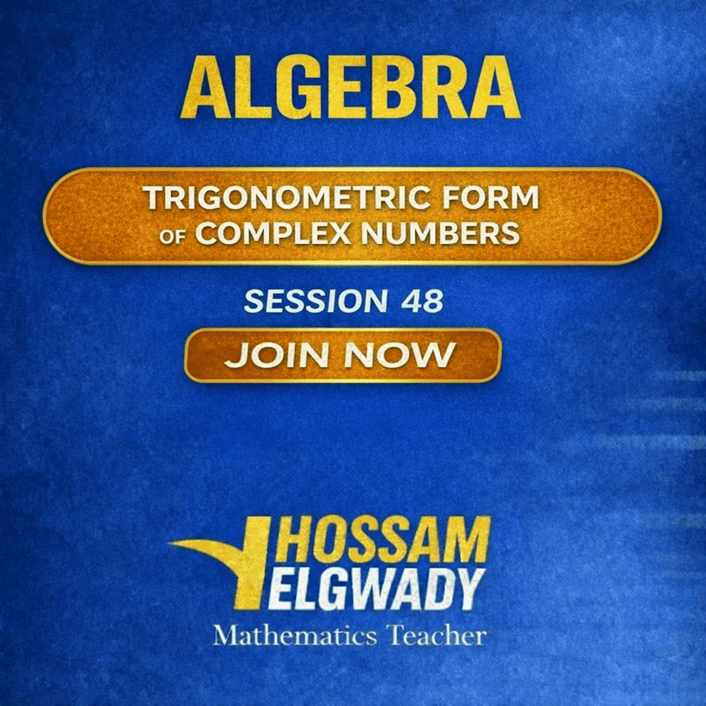 Trigonometric Form of Complex Numbers