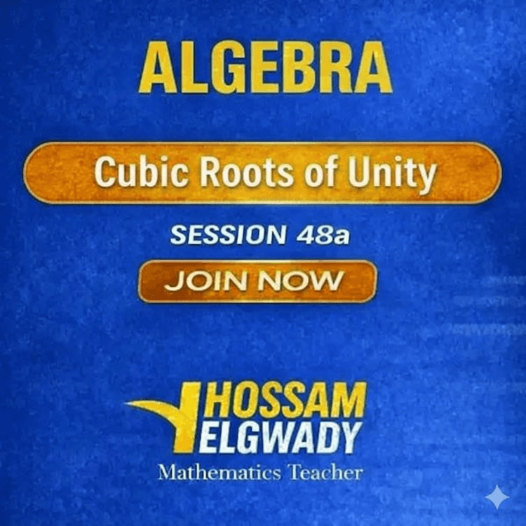 Cubic Roots of Unity