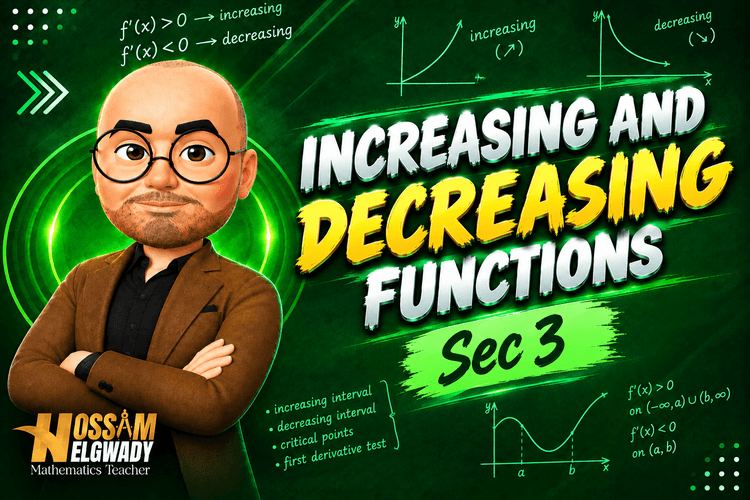 Increasing and Decreasing Functions