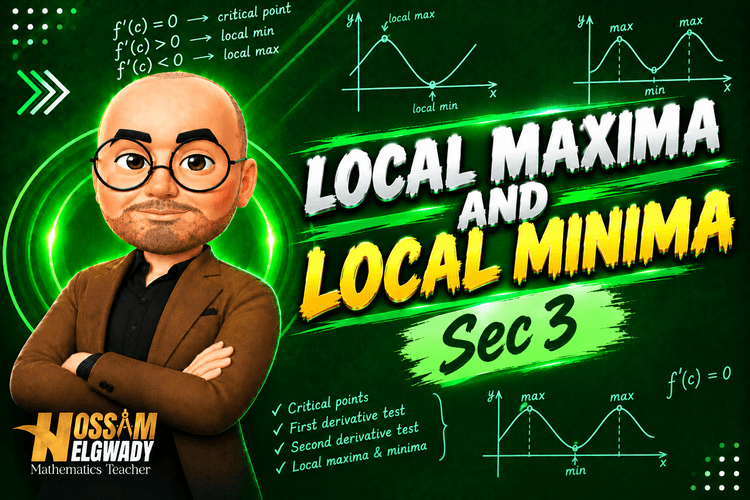 Local Maxima and Local Minima