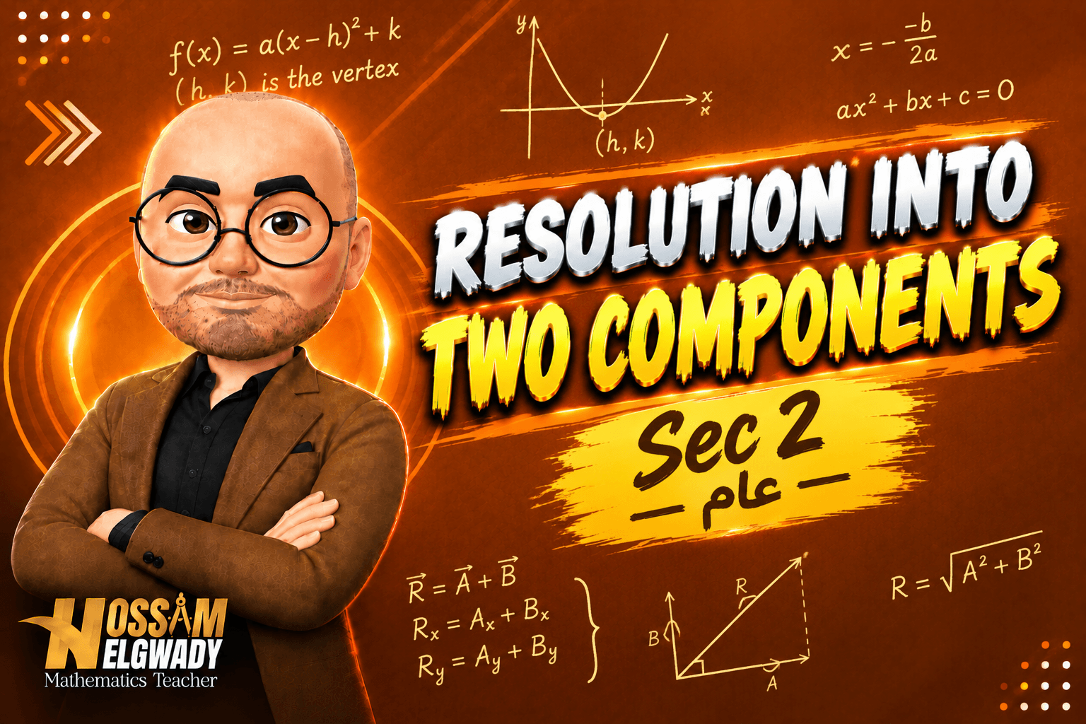 Resolution into two components  s6