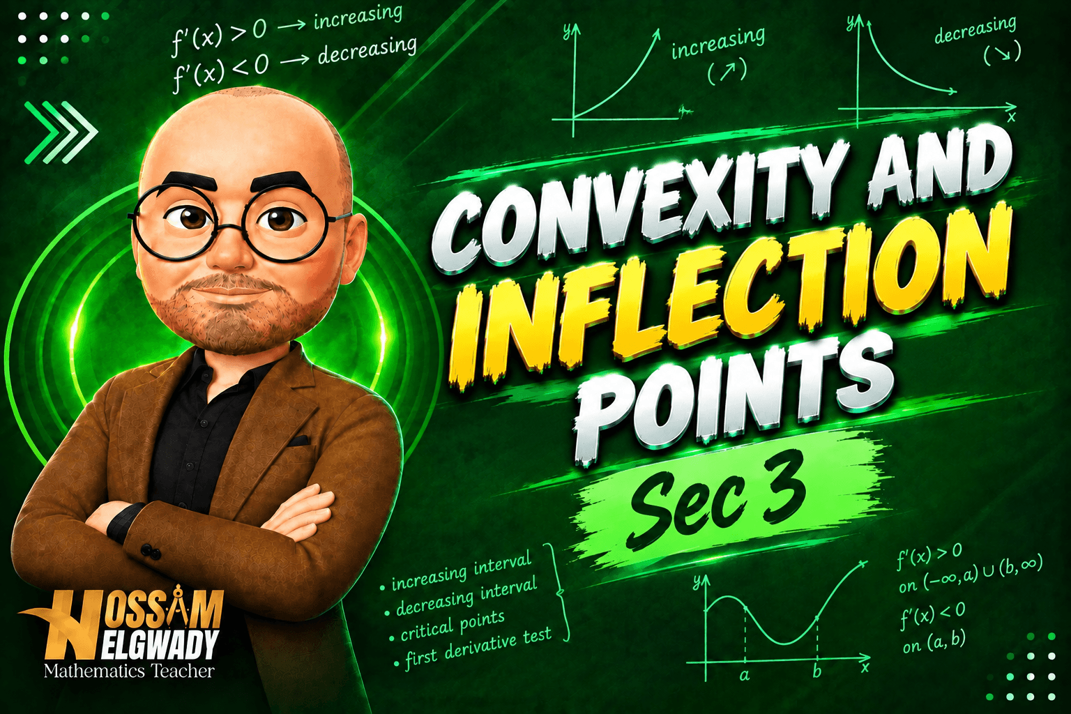 Convexity and Inflection Points