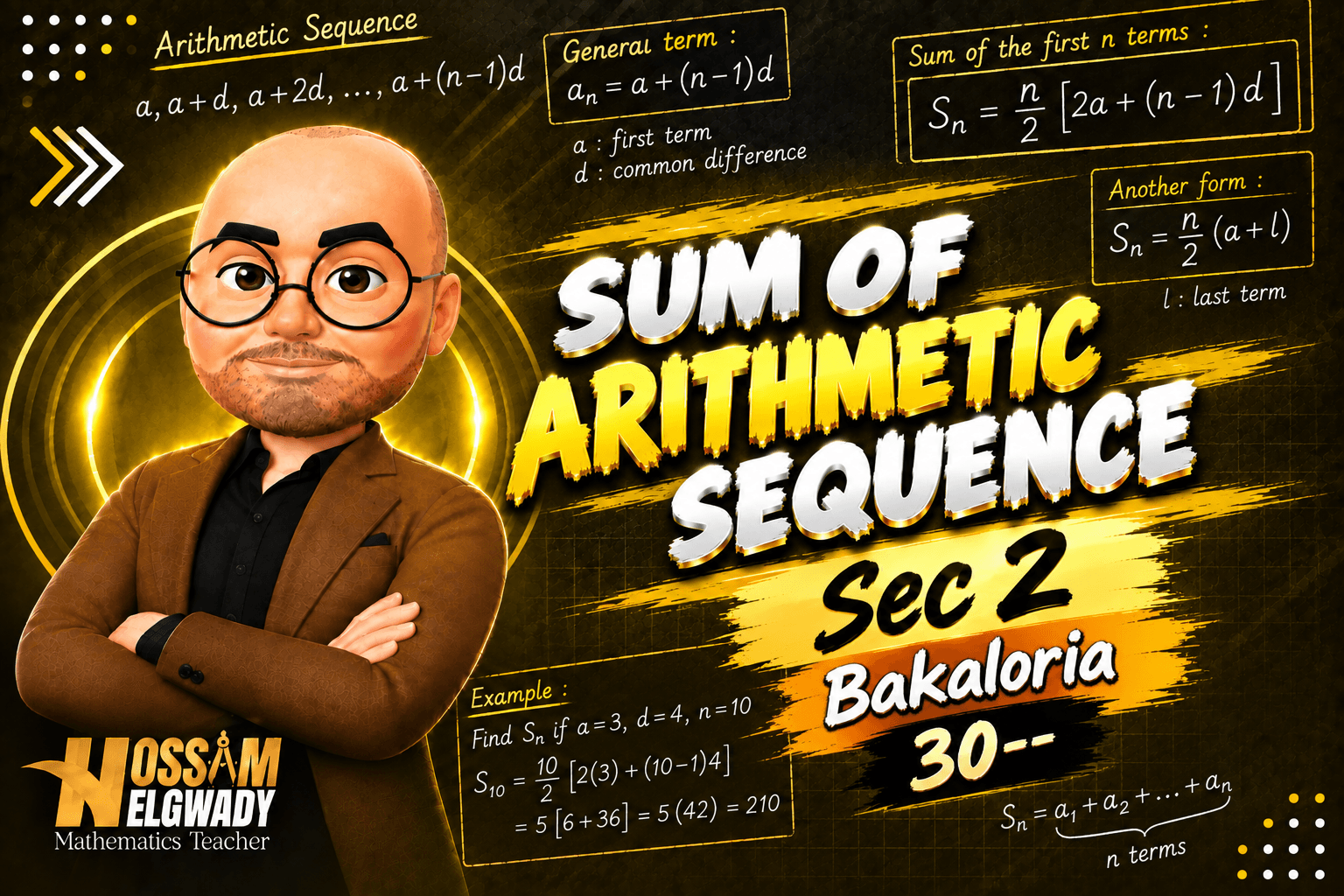 Sum of Arithmetic Sequence